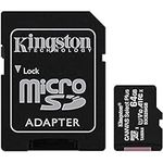 Kingston 64GB SDHC SDXC MicroSD Car