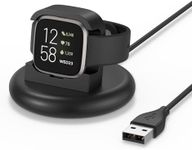 Meliya Charger for Fitbit Versa 2 ONLY, Anti-Slip Charging Stand Dock Station Replacement USB Cable Accessories Cradle Base Holder for Fitbit Versa 2 Smartwatch (Not for Versa/Versa Lite)