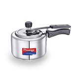 Prestige Svachh, 20244, 2 L, Nakshatra Alpha Straight Wall, with Deep Lid for Spillage Control (Silver, Inner Lid, Stainless Steel)