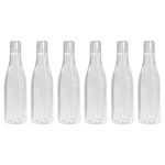 PEARLPET Azzure BPA-free Plastic Water Bottle Set of 6 Pcs, Each 1000ml, Transparent