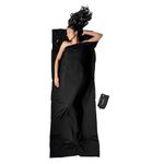 Cocoon - Drap sac de couchage laine mérinos - noir 2015