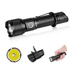 Brinyte PT16 LED Tactical Torch 2000 Lumens, Rechargeable IP68 Waterproof EDC Torch Light, USB-C Rechargeable High Performance Pocket Light for Emergency and Outdoor Use - Gifts for Men & Women