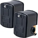2 Pack Pressure Switch for Well Pum