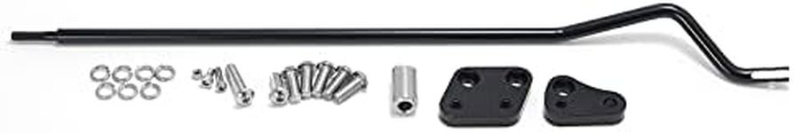 TARAZON Reduced Reach Forward Control Adapter Kit for Harley Dyna Wide Glide Fat Bob FXDF FXDWG FXDB 2006-2017