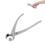 Bonsai Scissors Heavy Duty Branch Cutter Tool 180mm Branch Cutter Concave Cutter Bonsai Knob Cutter Japanese Gardening Tools Bonsai Shears Stainless Steel Cutting Pliers