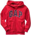 GAP boys Logo Hoodie Zip Sweatshirt