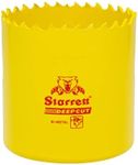 Starrett Deep Cut Hole Saw - DCH056M Heavy Duty Bi-Metal with Extra Cobalt HSS Teeth - For Metals Wood Cast Iron Fibreglass Plastic Materials - 56mm Multiple attribute values: