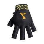 Y1 Hockey, MK8 Glove, Field Hockey Glove, Reinforced Plastic Glove, Open Palm Design, Full Hand Protection, Kids Gloves, As Used by International Players (S)