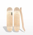 Jaspo Basic 7 Layer Canadian Maple Waterproof Professional Grade Concave Deck (31"X8") (Wooden Deck Only)-Made in India.