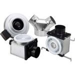 Fantech Dual Grille Bath Fan PB270L10V-2, 120V, 1PH, 270 CFM, 10W LED Light, 4" & 6" Duct
