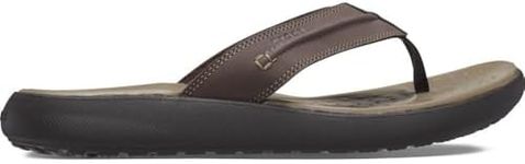 Crocs Men's Yukon Vista II LR Flip Flop, Espresso, 9 UK
