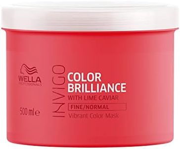 Wella Professionals Invigo Color Brilliance,Mascarilla, Cabello Teñido Fino/Normal, 500ml