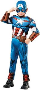 Rubie’s Costume Capitan America Deluxe Marvel Avengers Bambini (640833-M)