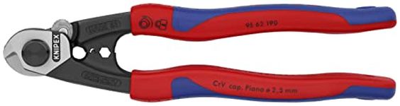 Knipex Tools 95 62 190 Wire Rope Cutters