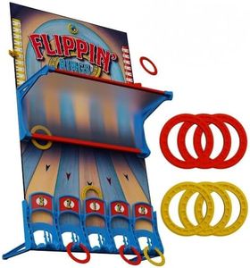 Flippin Rings | Ring Toss Game for Adults and Kids | Carnival Style Man Cave Game | XL Wall Game | It’s a Flippin Good Time