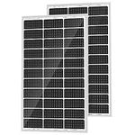 SOLPERK 2PCS Solar Panels 100 Watt 