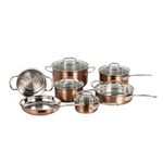 Cuisinart Classic Collection 12-Piece Stainless Steel Pots and Pans Set (CSS-12MCAMC)