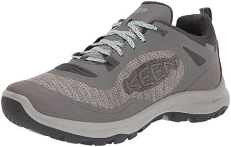 KEEN Women's Terradora Flex Waterproof Hiking Shoe, Steel Grey/Cloud Blue, 6 UK
