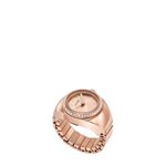 Fossil Watch Ring Rose Gold dial ES5320 for Women, Analog, Stainless Steel, Rose Gold Strap