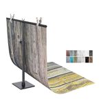 Photography Backdrops Product Photo Background：Small Product Photoshoot Paper kit for Food Jewelry Picture. (Textured 22X 34inch 7pcs/14-color)