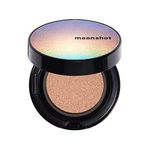 YG Entertainment Moonshot Micro Setting Fit Cushion Lightweight Sheer Skin Foundation (201 Beige, 0.4 oz)