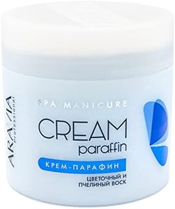 ARAVIA Paraffin Cream for Hands and Foot Care with Flower and Beeswax | Cold Method of Paraffin Therapy | 300 ml 10.1 Fl Oz