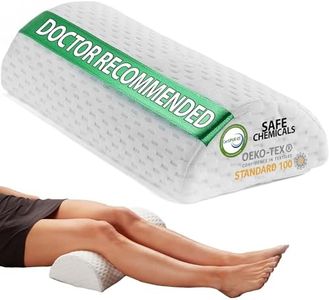 ComfiLife Orthopedic Knee Pillow and Leg Pillow for Sleeping - 100% Memory Foam Leg Pillows for Back Pain, Sleeping Pain, Hip Pain Relief for Side Sleepers - Half Moon Pillow