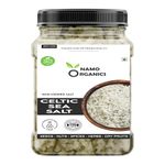 Namo organics - Celtic Sea Salt (SEL GRIS) - 1 kg - Premium | Full of Mineral | 100% Natural, Organic Hand Harvested Sea Salt