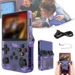 Keyboy Game, Keyboy Game Console, Retro Portable Mini Handheld Video Game Console, Keyboy Retro Gaming Console, Portable Retro Video Game Console (Purple,128G)