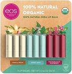 EOS Organic Lip Balm Care Collection, 9 Pack