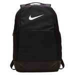 NIKE BA5954-010 NK BRSLA M BKPK - 9,0 (24L) Sports backpack Unisex Adult BLACK/BLACK/WHITE Size MISC