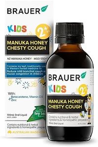 Brauer Natural Kids Manuka Honey Chesty Cough Oral Liquid 100 ml, BNLKMCHE