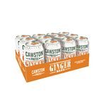 Cawston Press Sparkling Ginger Beer Blended with Sparkling Water and Pressed Apple (330ml x 12 cans) | Gluten Free - Vegan - No Added Sugar