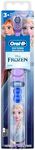 Oral-B Kid's Battery Toothbrush featuring Disney's Frozen, Soft Bristles, Gentle Cleaning for Kids 3+