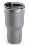 RTIC 20 oz Insulated Tumbler Stainless Steel Coffee Travel Mug with Lid, Spill Proof, Hot Beverage and Cold, Portable Thermal Cup for Car, Camping, Graphite