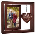 Memorial Gifts for Loss of Wife-Vetbuosa Wife Picture Frame, Sympathy Gifts for Loss of Wife,Bereavement Gifts for Loss of Wife,Remembrance Gifts Funeral Gifts Condolence Gifts for Loss of Wife- Fits 4x6 In Photo-in Loving Memory Picture Frame