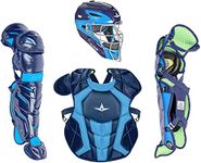 All Star System7 Axis NOCSAE Certified Two Tone Baseball Catcher's Gear Set - Ages 12-16