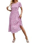 Sureple Flowy Spring Dresses for Wo