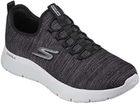 Skechers Men's Gowalk Flex - Athletic Slip-on Casual Walking Shoes with Air Cooled Foam Sneakers, Black/White 2, 9 X-Wide