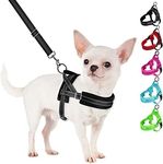 SlowTon No Pull Small Dog Harness a