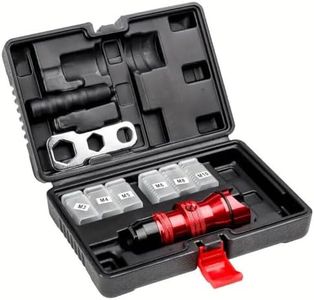 Electric Rivet Nut Gun Adapter Cordless Riveting Tool Insert Nut Drill Tool Kit