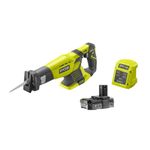 Ryobi - RRS1801-L20G Cordless Reciprocating Saw 18V ONE+ Charger System, 2Ah Battery and Saw Blade Complete Kit