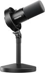 MAONO Dynamic Microphone for Podcast: PC Computer Gaming Mic USB-C & XLR with 192kHz/24bit for Podcasting Studio Recording Streaming Content Creation PD300XT Black