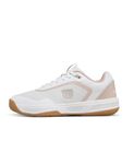 Wilson Courtglide Women's Tennis Shoes, Breezy Comfort, Reliable Grip, Shock Absorption, Fluid Motion, Colour: White/Cameo Rose / Gum1a, Size: 7