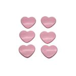 SYGA Children's Safety Pin Protective Equipment Child Safety Pin Cartoon Bear Heart Bow Baby Slobber Towel Pin (Heart Pink)