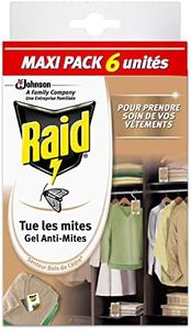 RAID ANTI-MITES GEL SENTEUR CEDRE MAXI PACK 6 UNITÉS, lot de 4 (24 unités)