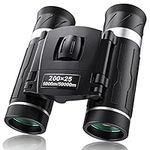 200x25 Compact Binoculars with Clea