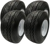 4-Pack 8" 18X8.50-8 18/8.5-8 White 