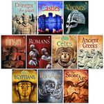 Usborne Beginners History 10 Books Set (Castles, Vikings, Romans, The Celts, Anicent Greeks, Egyptians & MORE!)