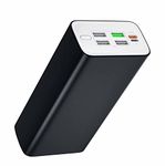 Power Bank 50,000mAh High cost Safety Metal Shell QC 3.0 22.5W PD 20W Portable Phone Charger & Quick Charge Mobile Phones Tablet etc. External Battery…